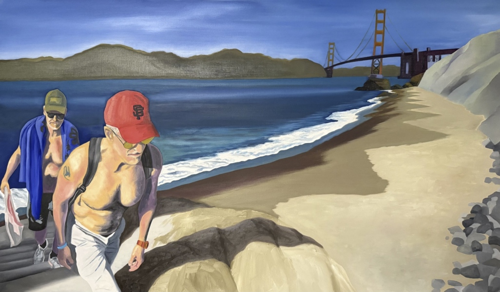 MARSHALLS BEACH, 36 x 60 in.