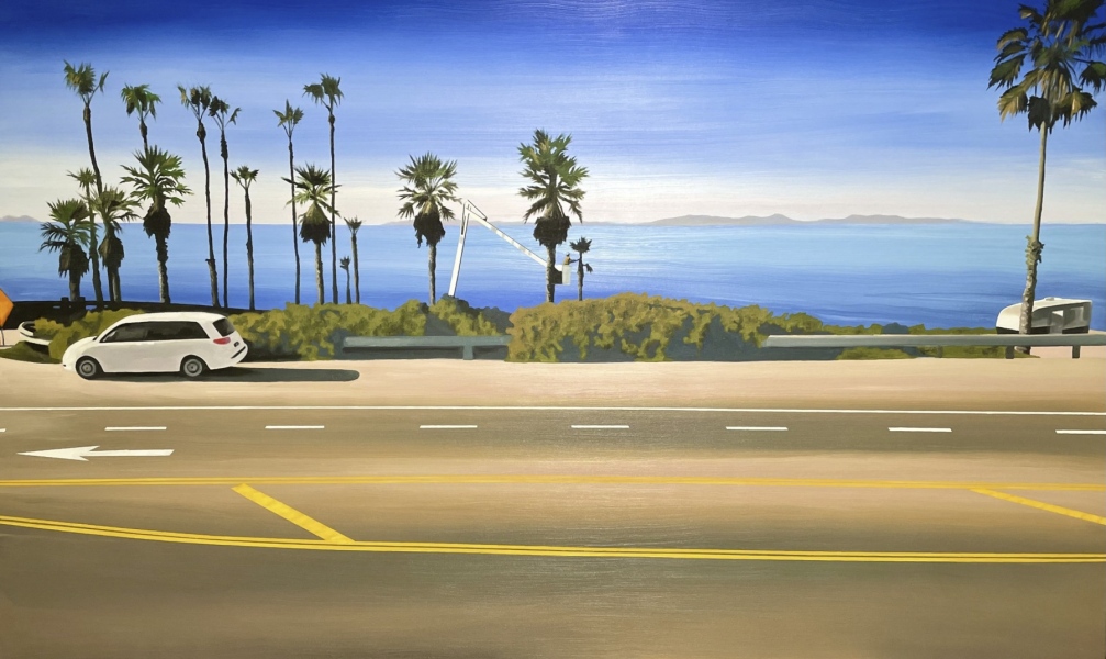 SANTA BARBARA CHANNEL, 36 x 60 in.