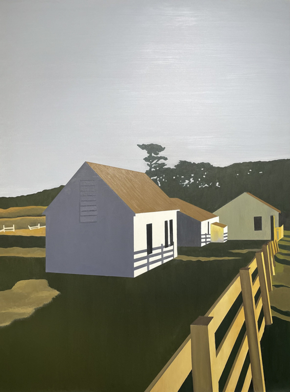 BARNS at POINT REYES, 48 x 36 in.
