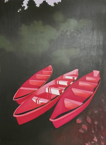 CANOE NOCTURNE 60 x 40 in.