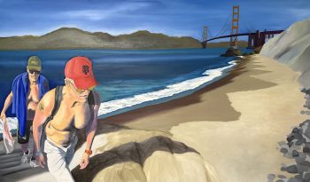 MARSHALL'S BEACH 36 x 60 in.