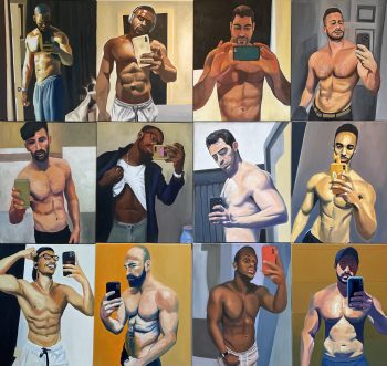 SELFIES (12) 60 x 64 in.
