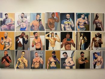 SELFIES 60 x 112 in.
