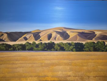 TEMBLOR RANGE & SALINAS RIVER 72 x 120 in.